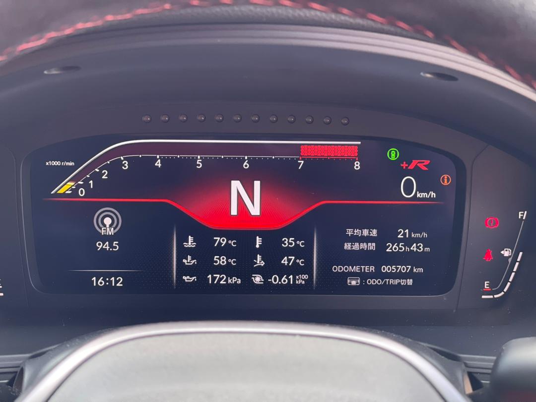 HONDA CIVIC TYPE R 2.0T FL5 6MT