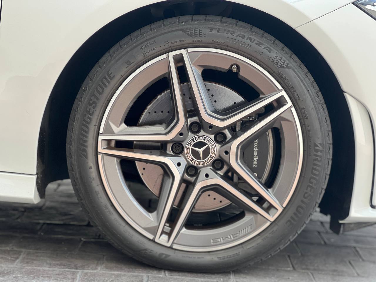 MERCEDES CLA200 AMG LINE 1.3T PREMIUM-PLUS (WHITE)