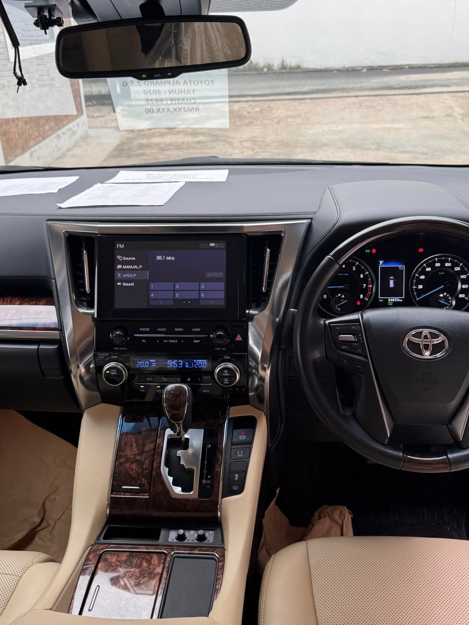TOYOTA ALPHARD 2.5 G